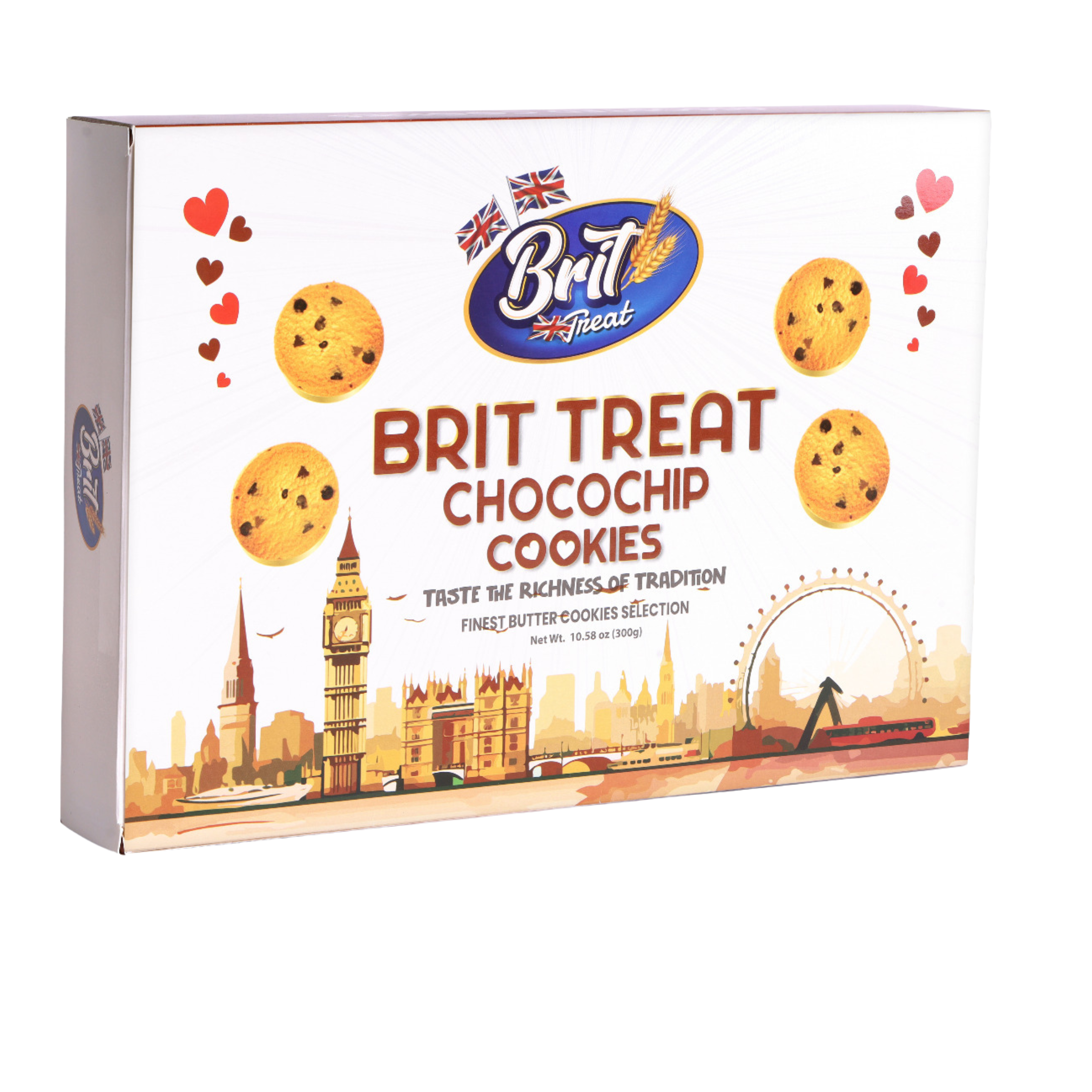 Brit Treat Chocolate Chip Cookies Box